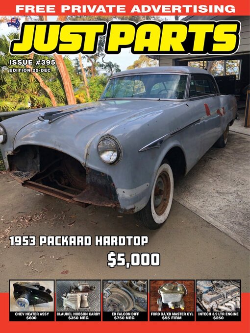 Title details for Just Parts by JUST AUTO Classifieds Pty Ltd - Available